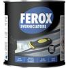 FEROX - Sverniciatore Specifico per Ferro e Metalli Rimuove Vernici Vecchie e Resistenti Formula in Gel Ad Alta Densità Penetra Zone Difficili 750ml