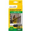 Schellenberg 50713 Zanzariera finestra per finestre fino a 100 x 130 cm, zanzariere senza perforazione, incl. nastro di fissaggio, antracite