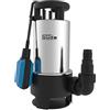 Güde Pompa sommergibile GS 1103 PI (1100 W, volume: 20.000 l/h, portata massima: 8 m, profondità massima di immersione: 7 m, girante in Noryl, guaina e albero in acciaio inox, protezione termica,