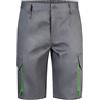Velilla 103007 8/25 56 - Bermuda bicolore multitasche grigio taglia 56