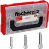 Fischer FIXtainer SX Plus, 210 Tasselli, per Muro pieno, Mattone Forato