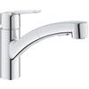 GROHE QUICKFIX Start Rubinetto Miscelatore Monocomando per Lavello, Cromo, Doccetta estraibile, Strumento di Installazione Incluso 30531001