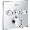 Grohe Miscelatore Monocomando a 3 Vie, Cromo, a 3 Vie