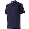 Velilla 522; Camicia a maniche corte, colore blu navy; taglia L