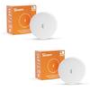 SONOFF Mini sensore di temperatura e umidità 2pcs, richiede un hub, Zigbee, per il monitoraggio remoto e la domotica, termometro wireless e igrometro, compatibile con Apple HomeKit, Alexa, IFTTT