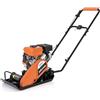 Evolution Power Tools H320-P Hulk Benzina Compattatore Terra Piastra Vibrante Rullo da Giardino, Ideale per la paesaggistica, il livellamento di pavimentazioni, terreni, patio, suolo
