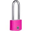 Yale YE3B/38/119/2/BK - Lucchetto YE3B/38 38 mm nero: corpo in alluminio con arco in acciaio temprato cilindro a 5 perni e test EN12320 per protezione affidabile di zaini cassette e uso interno
