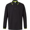 VELILLA 105515 0/20 Polo Bicolore Manica Corta, Colore Blu Navy e Verde Lime, Taglia M