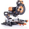Evolution Power Tools Evolution Elektrowerkzeuge R255SMS-DB+ - Troncatrice multiuso con doppia inclinazione e pacchetto Plus, 255 mm