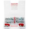 Fischer KIT SX Plus, Valigetta 80 Tasselli con Vite Assortiti per Fissaggio su Muro Pieno e Mattone Forato, 570204