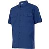 Velilla 522; Camicia a maniche corte, colore blu, taglia XXL