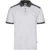 Velilla 105519S Polo stretch bicolore manica corta bianco grigio taglia L