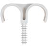 Fischer Clip Fissatubo a Battere FX-D 25 per Fissaggi Veloci Senza Tasselli di Tubi Elettrici su Calcestruzzo, Cemento, Mattoni, Avvolge Completamente il Tubo, con Nervatura di Rinforzo, 50 pz, 566449