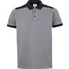 Velilla 105519S Polo stretch bicolore manica corta grigio nero taglia M