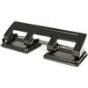 Pavo 8036554 - Perforatore a 4 fori con guida, per 20 fogli, colore: Nero