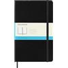 Moleskine Classic Notebook, Taccuino con Pagine Puntinate, Copertina Rigida e Chiusura Elastica, Formato Large 13 x 21 cm, Colore Nero, 240 Pagine