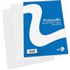 BM BeMore - Carta Protocollo A4, 0100193 - Rigatura 4mm - Quadretti 4mm - Carta 60 g/mq - Blister da 200 Fogli Protocollo - Ideale per Scuola e Ufficio