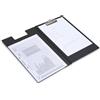 Rapesco CD1L00B2 Portablocco Alta Capacita con Copertina, A4, Nero