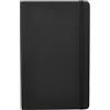 Amazon Basics A5 Classic Notebook, blocco note diario per ufficio, scuola, casa, scrittura e presa di appunti, a righe, 240 pagine, nero