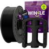 WINKLE FEED YOUR PRINTER WINKLE Filamento ASA 1.75mm Nero Corvino 1kg, Filamento Stampante 3D