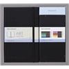 Moleskine Art Kit da Disegno, Album per Schizzi a Pagine Bianche, Formato Large, 13 x 21 cm, e Set di 12 Matite Colorate Acquerellabili