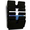DURABLE - Flexiplus 6 A4 Orizzontale, espositore da parete, f.to A4 orizzontale, 6 comparti, 340x520x100 mm, nero (cod. #1700014061)