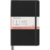 Moleskine Art Bullet Journal, Taccuino con Pagine Numerate, Copertina Rigida e Chiusura Elastica, Colore Nero, Formato Large 13 x 21 cm
