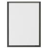 Durable Tasca porta documenti da parete A4 magnetica, per superfici in metallo, accessori ufficio, cornice magnetica, conf. 5 pezzi, antracite, 400757