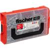 Fischer FixTainer 700x Viti per Legno Torx PowerFast FPF II CTF/CTP, Include 2 Inserti per Avvitatore, Filetto Totale/Parziale, Autofilettanti, Testa Svasata, 562928