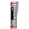 Fischer ASP Bianco, Adesivo Sigillante Tenace e Resistente per Giunti a Pavimento, in Facciata, Condotte, Lamiera e Carrozzeria, Cartuccia in Alluminio 300 ml, 544916