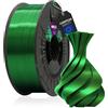 WINKLE FEED YOUR PRINTER WINKLE Filamento PLA Silk 1.75mm Verde Irlandese 1kg, Stampante 3D
