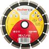 Fischer FCD-SES 180x2,4 DIA Disco da Taglio Diamantato Corona Segmentata per Taglio Veloce Cemento Armato, per Smerigliatrice Angolare, 1 pz