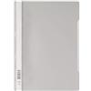 Durable 252310 - Cartellina ad Aghi Clear View, per Documenti Formato A4 Perforati, Grigio, Confezione da 25 Pezzi, 25 Pezzi