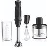 Braun MultiQuick 5 - Minipimer con 21 Velocità Variabili, 750W, Nero