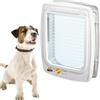 Ferplast Gattaiola, Porta Gattaiola per Cani, Porta Basculante per Cani Taglia Media, Entrata e Uscita controllabile 4 Vie, Protezione da Correnti d'Aria, Swing 11 Taglia Media, Porticina per Cani