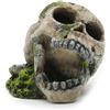 Amtra Deko Gorilla - Decorazione in Resina atossica per Acquari, Accessorio Ornamentale subacqueo, Decorativo rifugio nascondiglio, Dipinto a Mano, Dimensione 9 * 9 * 10 cm