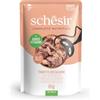 Schesir, Tonnetto con Salmone in Gelatina, Alimento Umido Completo per Gatti, in Busta, Ingredienti 100% Naturali, Cruelty Free, 12 x 85g