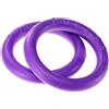 Ferplast Gioco Cane, Anello Addestramento Cani da Masticare, per Corsa, Salto, Tiro, Materiale Robusto Atossico, Galleggiante, PULLER STANDARD, Giochi per Cane, Set di 2 Anelli Fitness