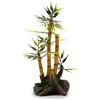 Amtra Deko Bamboo Giapponese - Decorazione in Resina atossica per Acquari, Accessorio Ornamentale subacqueo, Decorativo rifugio nascondiglio, Dipinto a Mano, Dimensione 19 * 9 * 9 cm