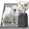 Croci Super Nappy Carboni Attivi - Tappetini Igienici XXL per Cani 71x112 cm 25 pz - Traverse adesive Cani e Animali, per Pipi Cane e Gatto Ultra Assorbenti USA e Getta, Antistrappo e Antiodore