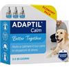ADAPTIL® Calm - Ricarica 3 x 48 ml - Calmante per Cani, Feromoni Tranquillanti Antistress per Cani Iperattivi, Ansiosi, Rilassamento per Cani Momenti Stressanti