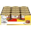 GOURMET Gold Cibo Umido per Gatti Adulti Intrecci, 24 Lattine da 85 g