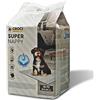Croci Super Nappy - Tappetini Igienici per Cani 60x60 cm 50 pz - Traverse Cani e Animali Domestici, per Pipi Cane e Gatto Ultra Assorbenti Usa e Getta, Antistrappo e Antiodore