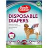Simple Solution Nuovi 'True Fit' Pannolini Monuso per Cani Femmina con Idicatore di Bagnato XXL - 12 pezzi