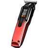 Vibhgtf Rasoio da Toelettatura Senza Fili - Tagliacapelli Elettrico Silenzioso per Uomo | Macchina da Taglio Professionale per Barba e Capelli per Padre, Fratello, Marito, Fidanzato, Viaggi e Casa