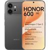 HONOR 600 5G Smartphone, 8+512GB, Pantalla AMOLED 6,57 120Hz, Cámara 200MP, Batería 6400mAh, Carga 80W, IP68/IP69K (Black, 512, GB, 8, GB)