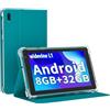 ATOZEE Tablet Android da 7 pollici con custodia, Android OS Tablet PC, 32 GB ROM + 8 GB RAM Tabletsa processore Quad-Core Android Tableta PC Dual Camera 5G WiFi 6, BT Computer Tabletas, mini tablet