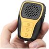Inwa Altoparlante Bluetooth portatile, altoparlante clip wireless, impermeabile IP67, microfono integrato per musica/chiamate, mini altoparlante per lavoro/casa/esterno/bicicletta (giallo, 7W)