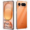 GIOPUEY Cover Compatibile con Honor Magic 8 PRO Air, TPU Ultrasottile HD Case, Protezione del Cuscino d'Aria - Trasparente