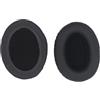 MuchLuckystar Cuscinetti auricolari in pelle, 9,5 cm x 7,5 cm, forma ovale, per cuffie di ricambio compatibili con cuffie da gioco e dispositivi audio (pelle proteica)